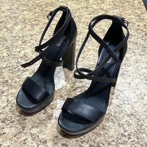 Michael Kors Black Platform Sandals
